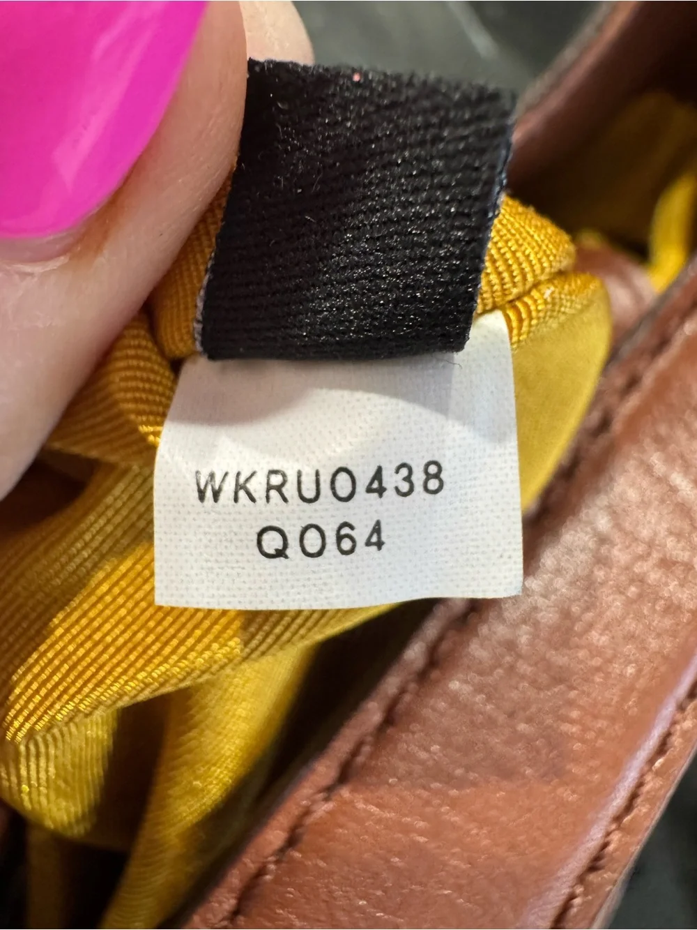 🤎Kate Spade Darcy Cognac Leather Shoulder Bag Bow Detail